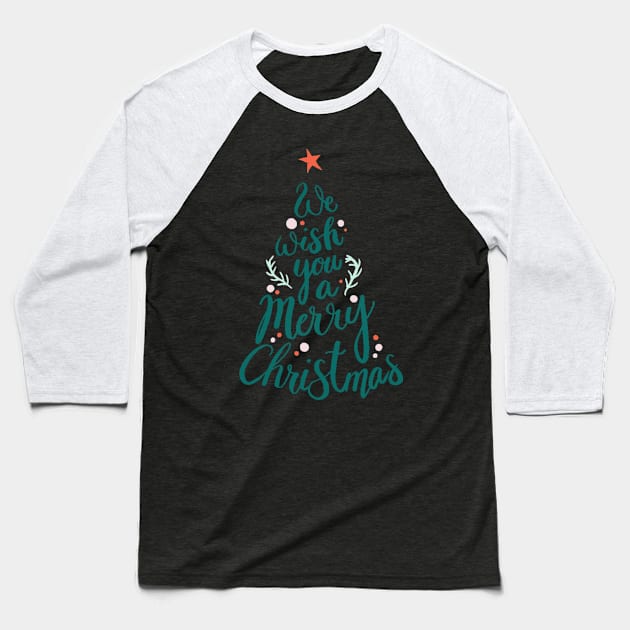 Merry Christmas Baseball T-Shirt by rayanammmar